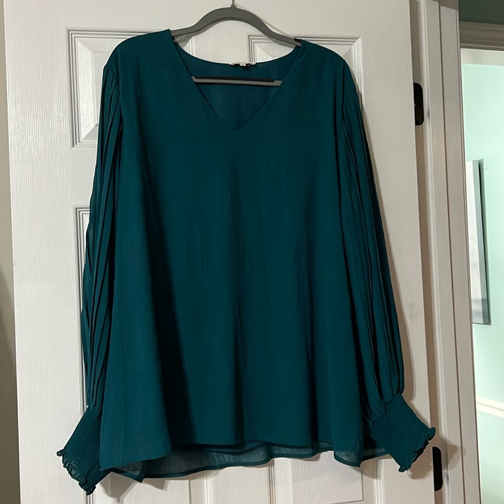 Hunter Green Blouse